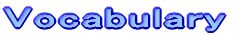 Vocabulary